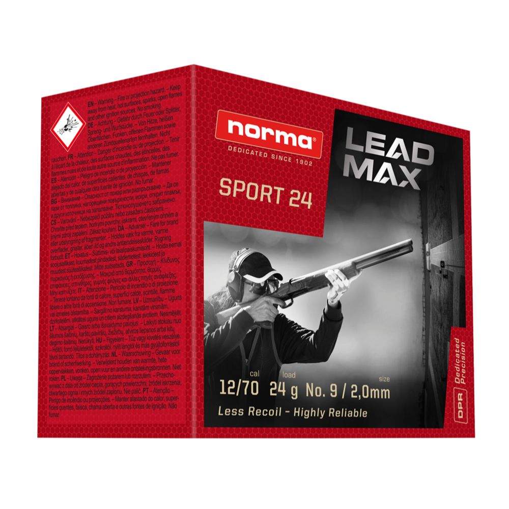 Norma Lead Max® Sport 24 12/70 US9 25st