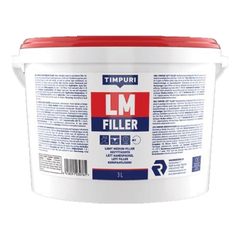 Timpuri LM Filler lättviktsspackel 3 L