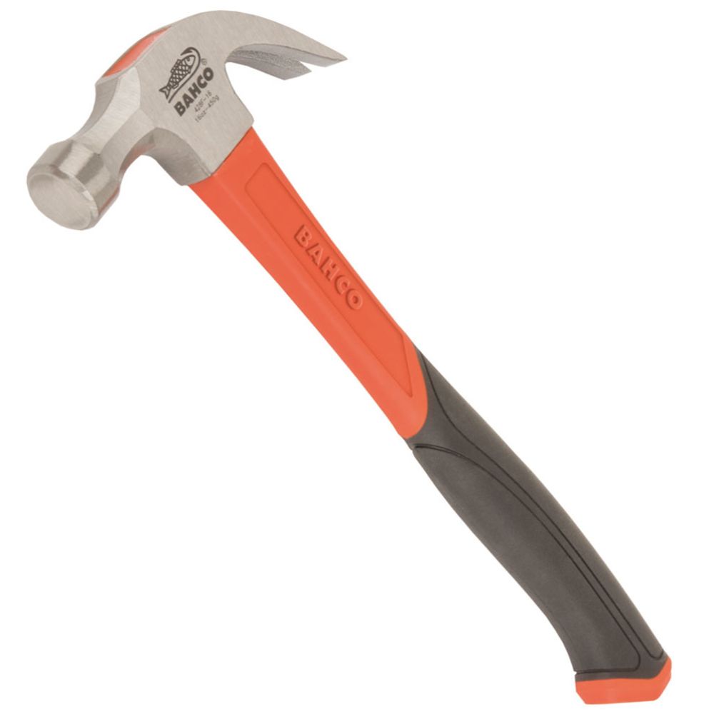 Bahco 428F-8 snickarhammare 8 oz med glasfiberskaft
