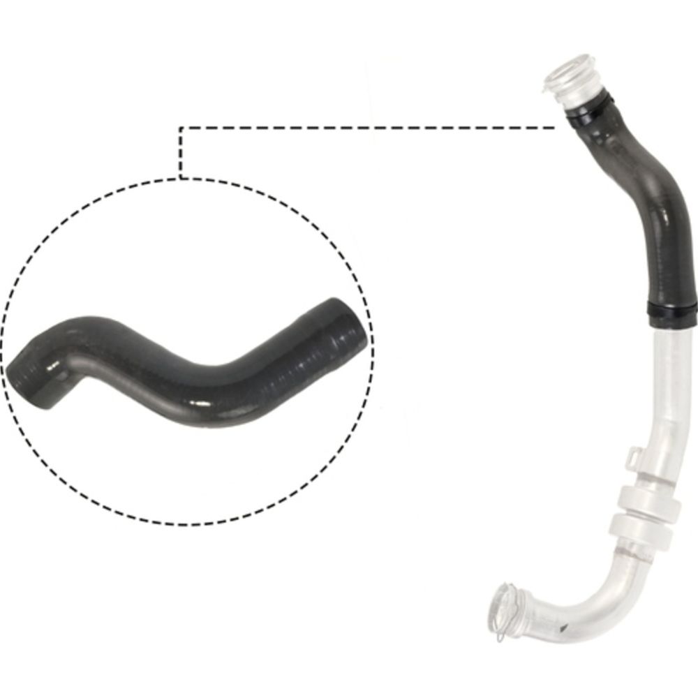 Insugsluftrör, turbo 30-01387