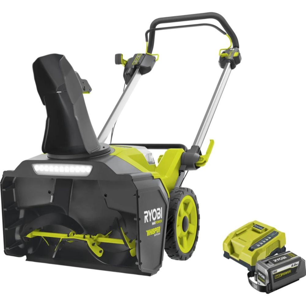 Ryobi MAX POWER RY36STX53A-160 batteridriven snöslunga 53 cm (6,0 Ah)