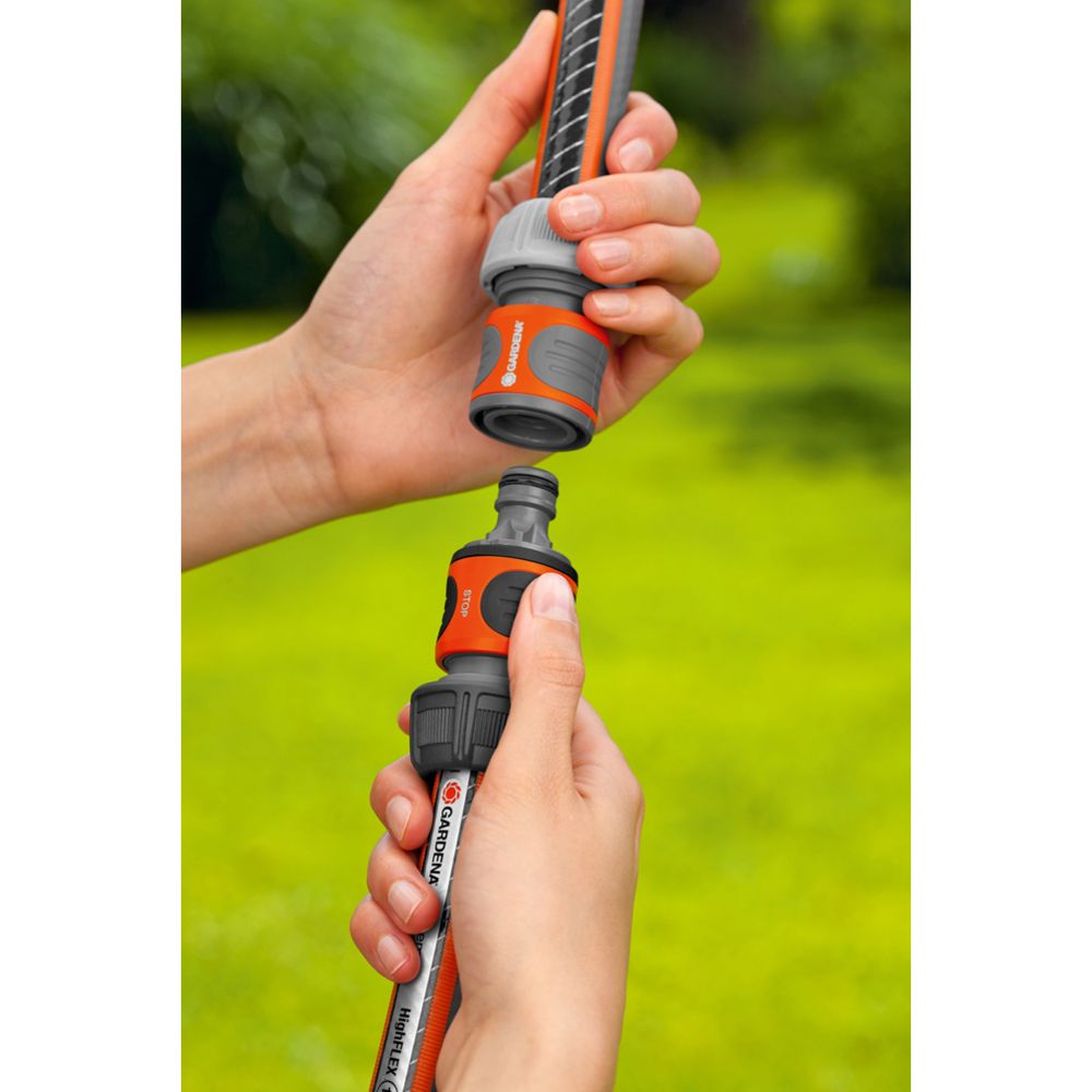 Gardena förlängningskoppling 1/2″ och 3/4″ (13 och 19 mm)