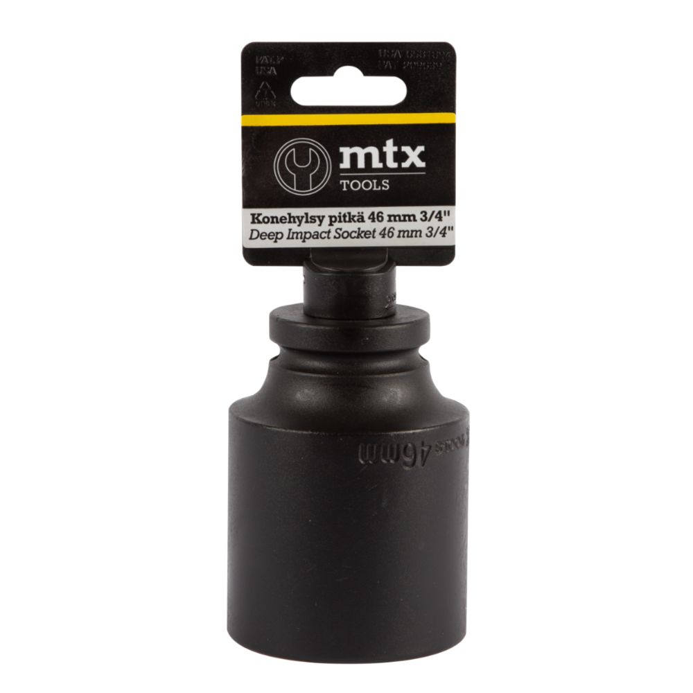 MTX Tools konehylsy pitkä 36 mm 3/4"