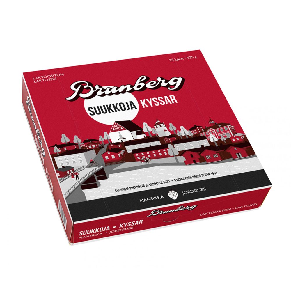 Brunberg mansikkasuukot 25 kpl 625 g