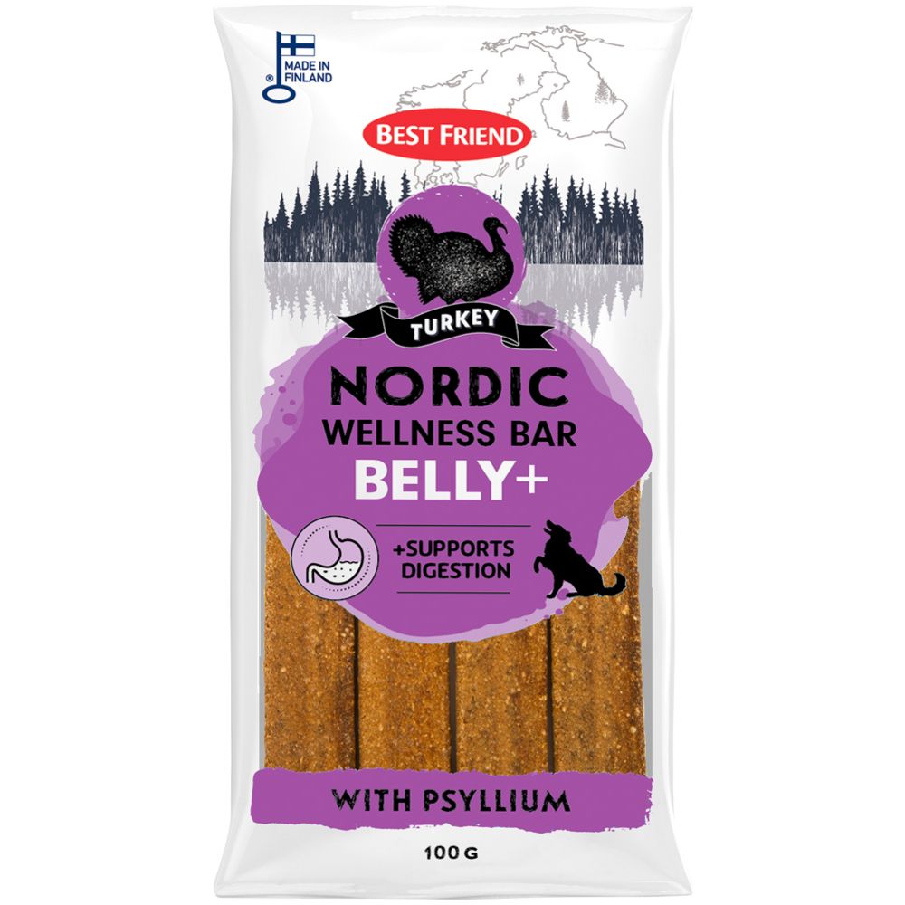 Best Friend Nordic Wellness Bar Belly+ 100 g