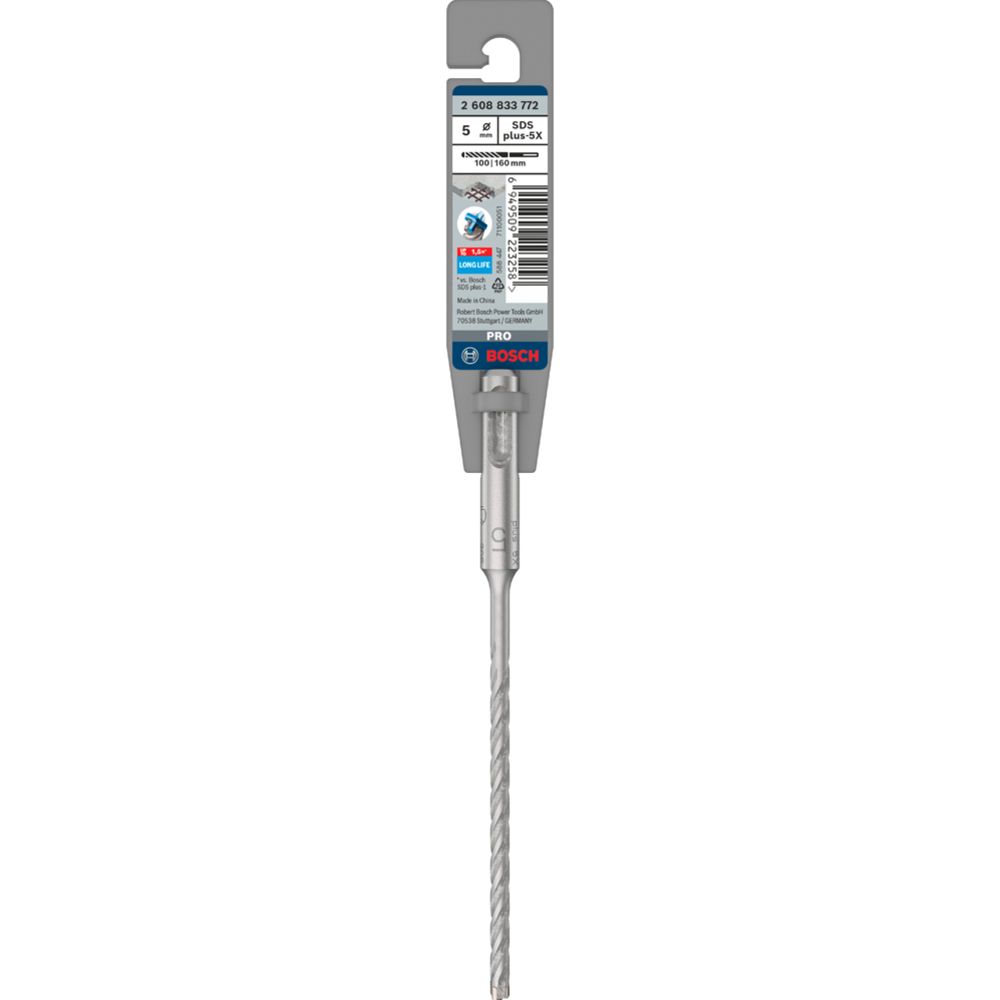 Bosch poravasaranterä SDS plus-5X