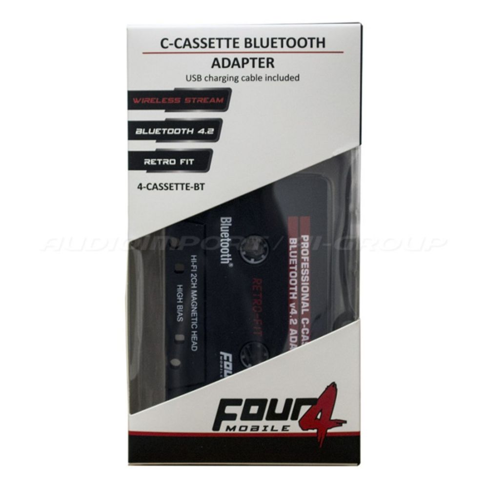 FOUR Connect Bluetooth kasettiadapteri