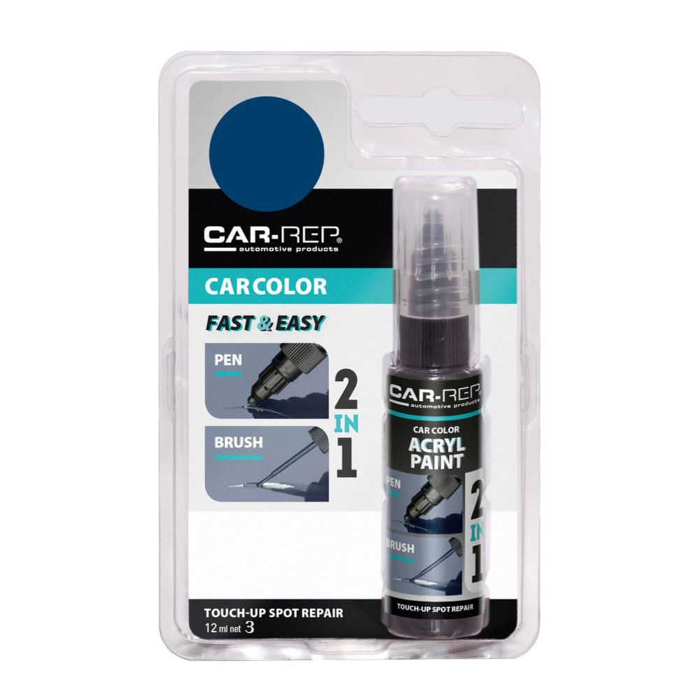 CAR-REP Touch-up reparationspenna 12 ml 125015 Blue