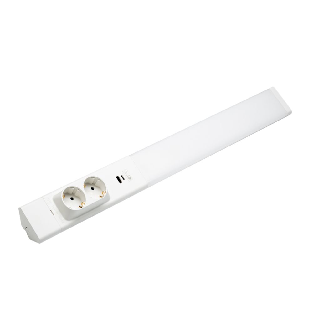 Led Energie työpistevalaisin USB-porteilla 18 W 1750 lm 4000 K valkoinen