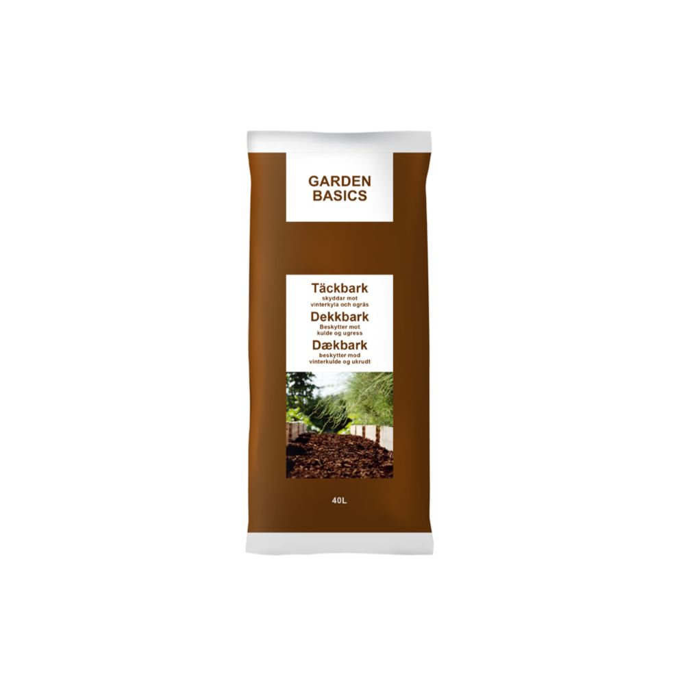 Hasselfors Garden Basics täckbark 40 l