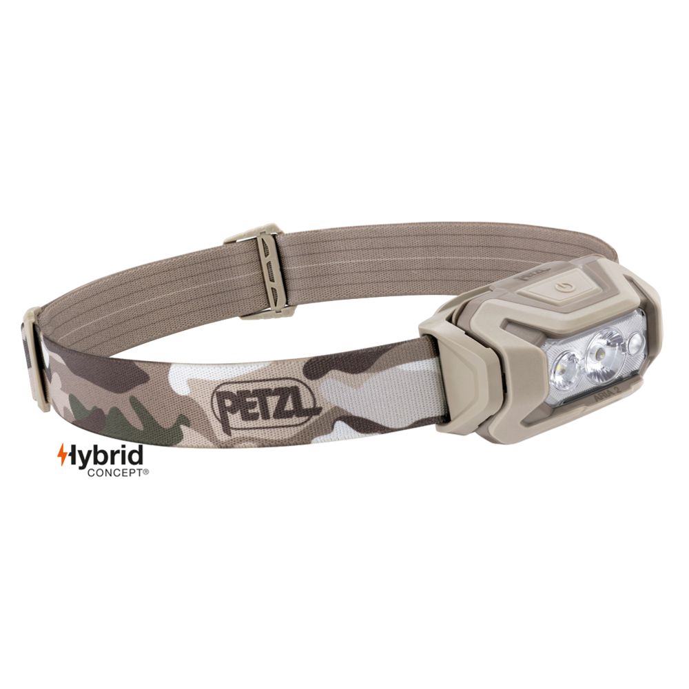Petzl Aria 2R pannlampa RGB Camo