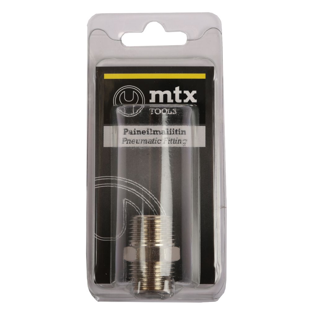 MTX Tools nippel, yttergänga 1/2" - 1/2" 2 st