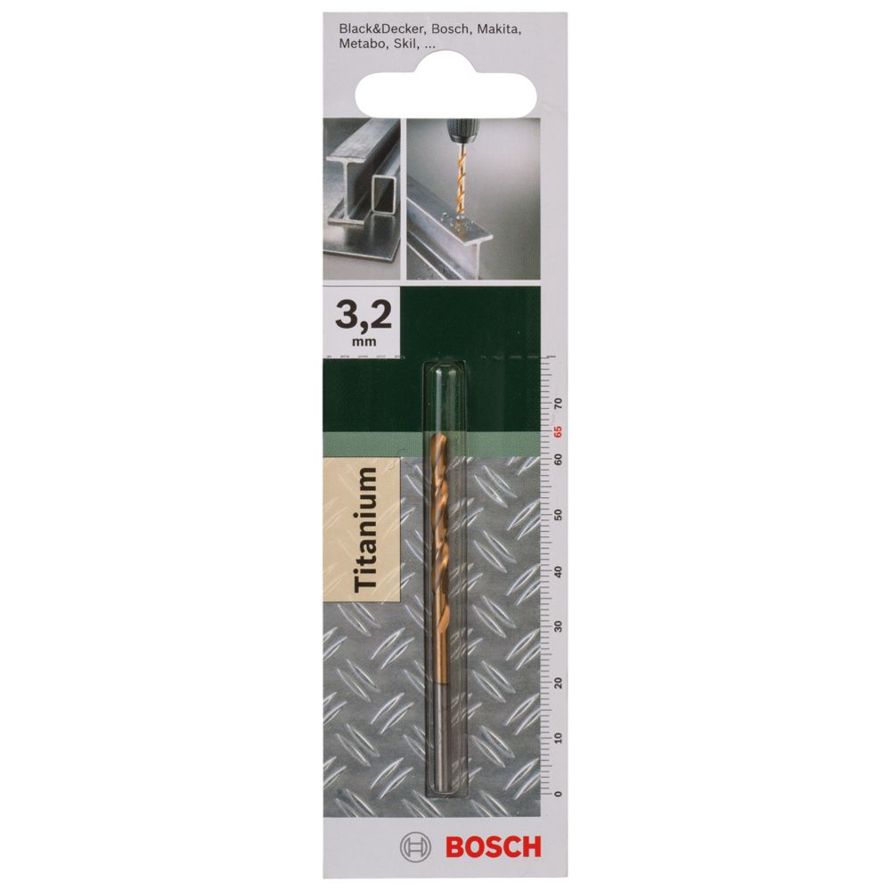 Bosch metalliporanterä HSS-TiN DIN 338