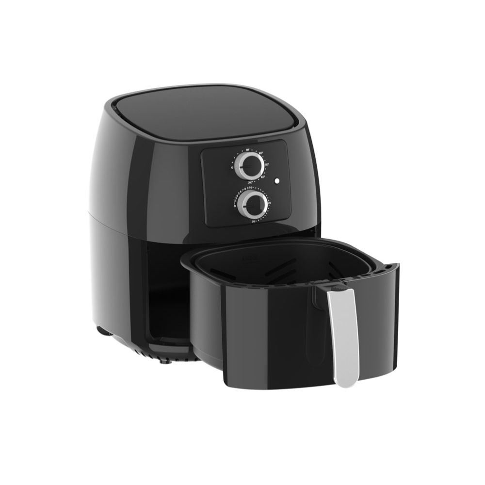 Emax kitchen airfryer 4,5 l musta