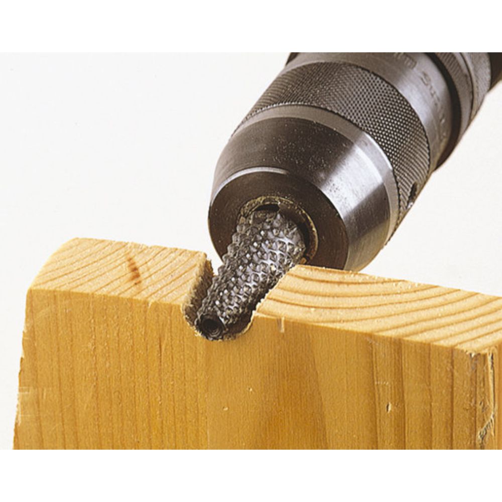 Wolfcraft® puuraspisarja porakoneelle 5 osaa