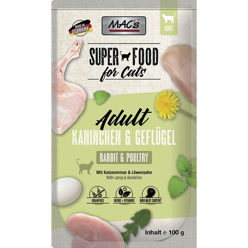 Mac's Kissan Märkäruoka Kani Ja Siipikarja 100 g