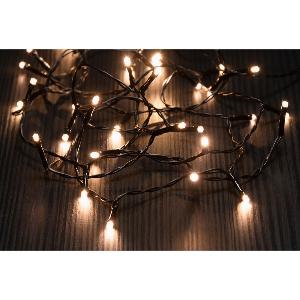 Finnlumor 240 LED-välisvalguskett, soe valge