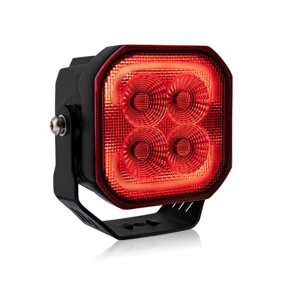 Bullpro Bully 6000 LED-arbetsbelysning 6990 lm 80 W fyrkantig 12–48 V R10/R148