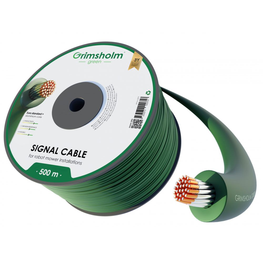 Grimsholm Green Euro Standard Plus robotniiduki piirdekaabel, 3,45 mm x 500 m