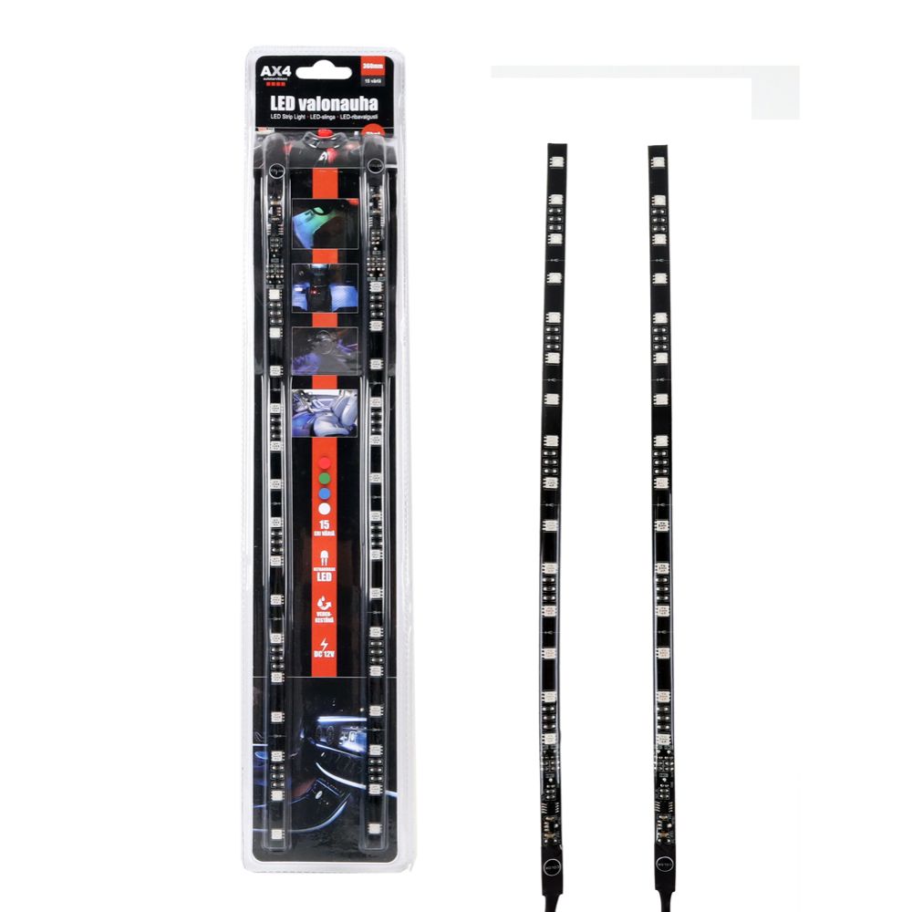 AX4 auto LED-valgusriba, 12 V
