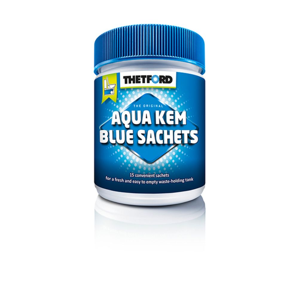 Thetford Kem Blue Sachets WC saneringsmedel 15 st. portionspåsar