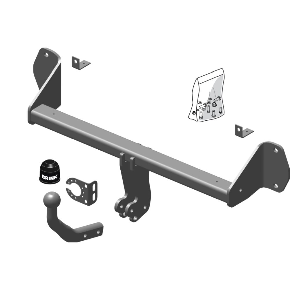Vetokoukku BMW 1-sarja F20/F21 11-