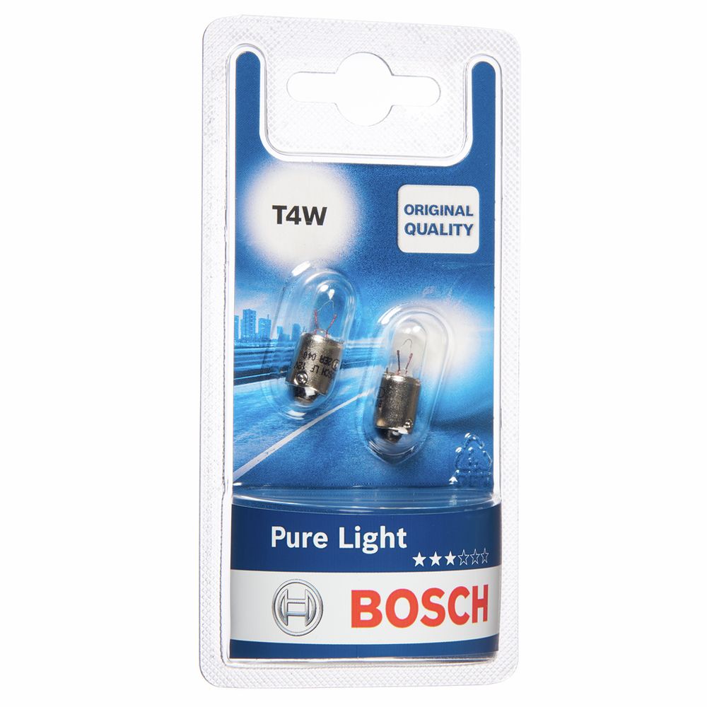 Bosch BA9s-pirnipaar 12 V 4 W T4W