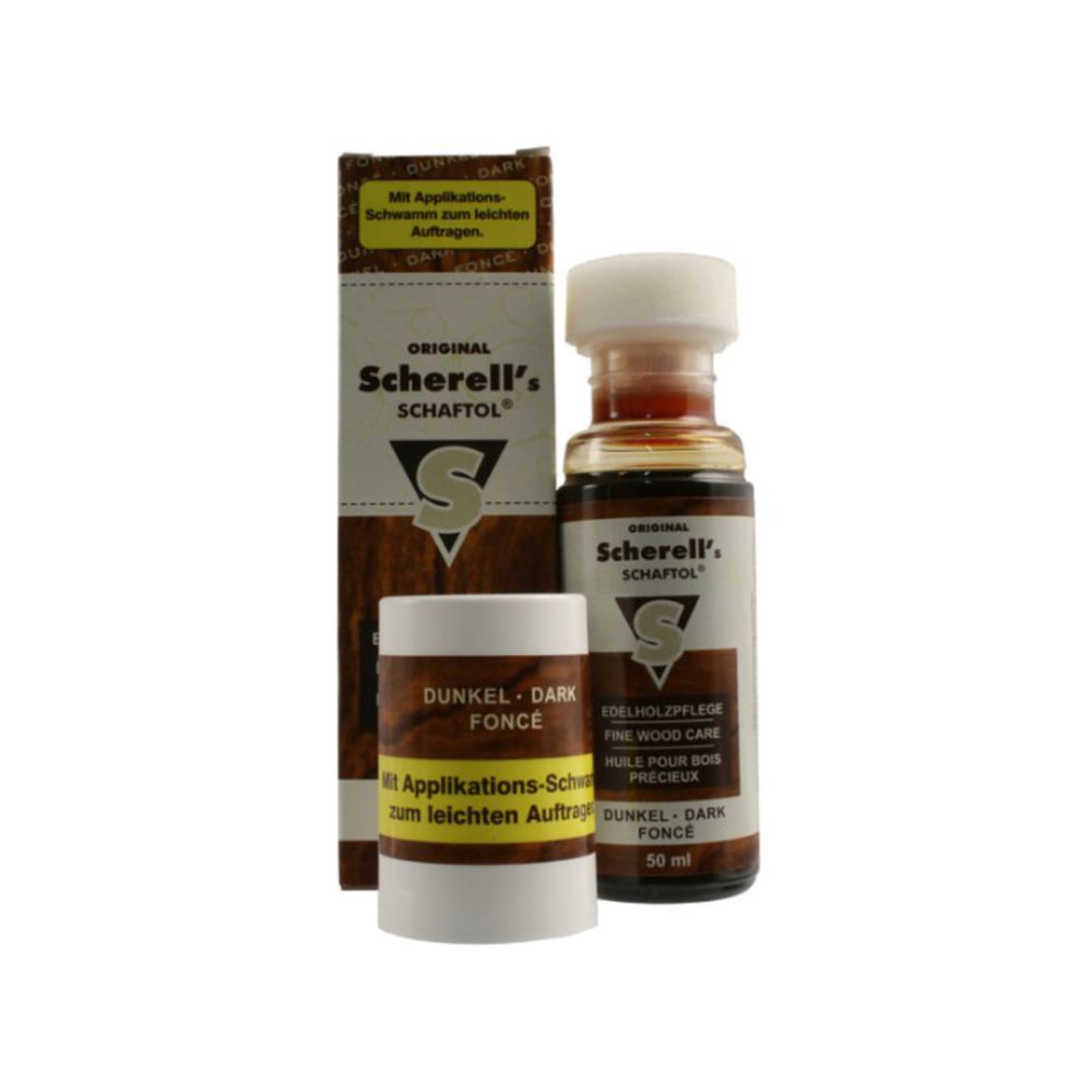 Schaftol stockolja mörk 50 ml