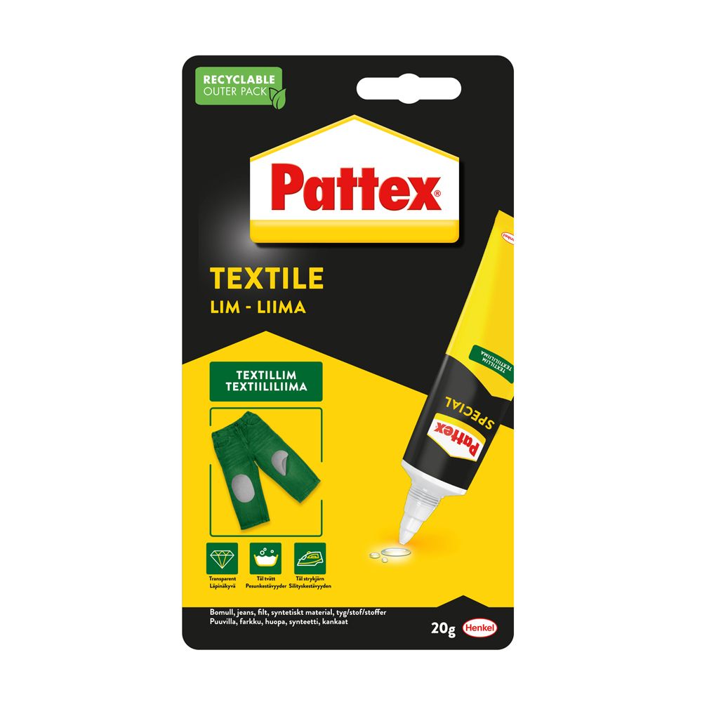 Pattex tekstiililiima 20 g