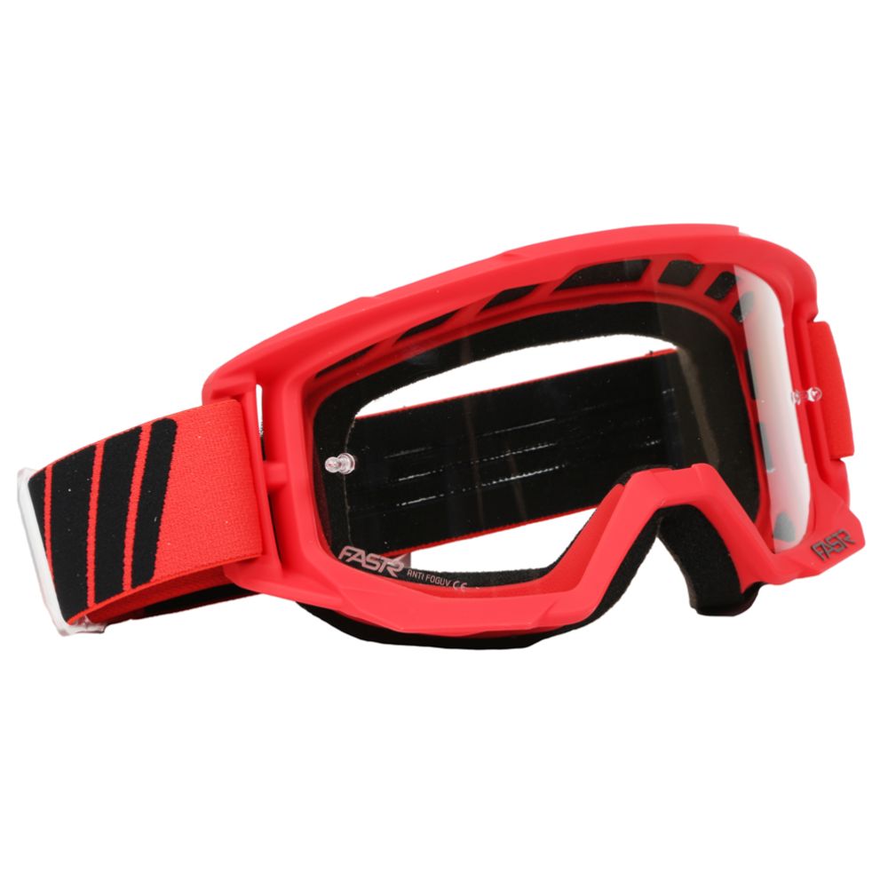 Fastr JJMX ajolasit punainen kirkas linssi