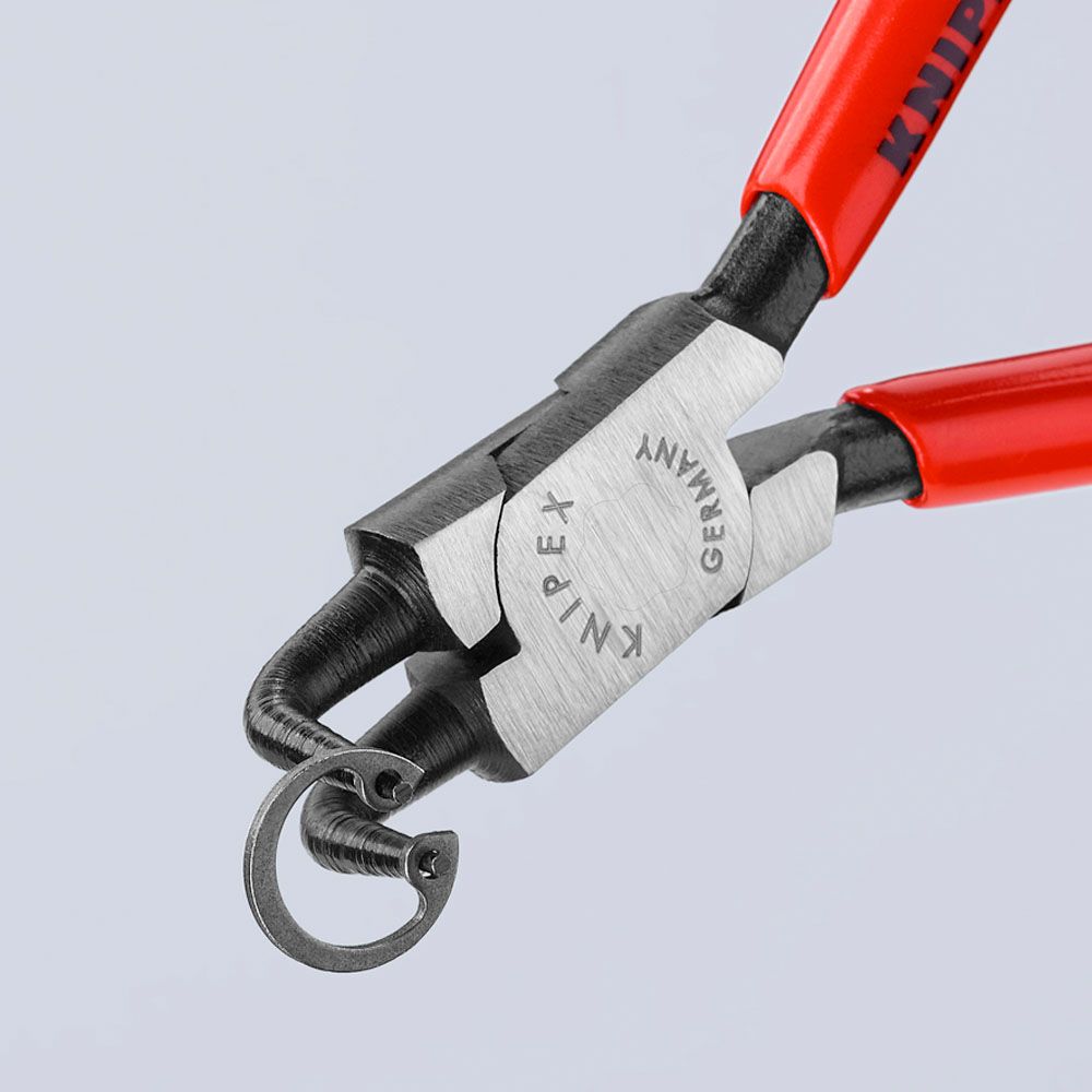 Knipex® 44 21 J11 böjd låsringstång klämmande 130 mm 12-25 mm