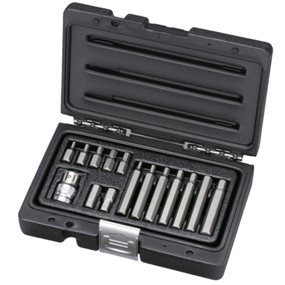 MTX Tools insexbitssats 4–12 mm 1/2" 15 delar