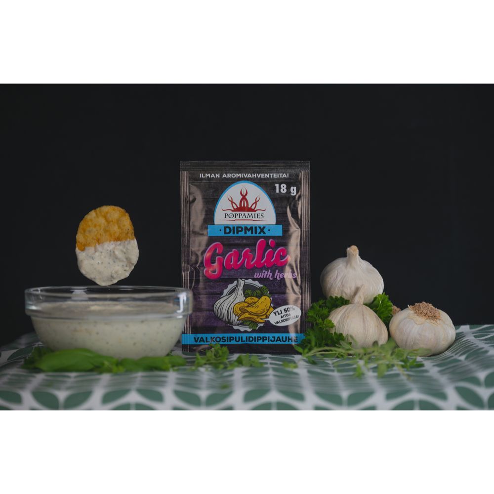 Poppamies Dipmix Garlic with herbs 18 g