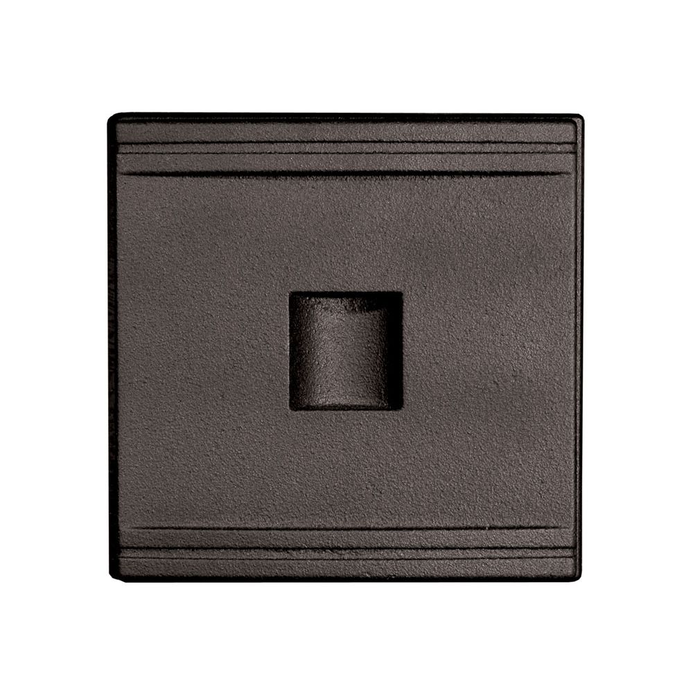 Pisla HTT505 nokiluukku 130 mm x 130 mm musta