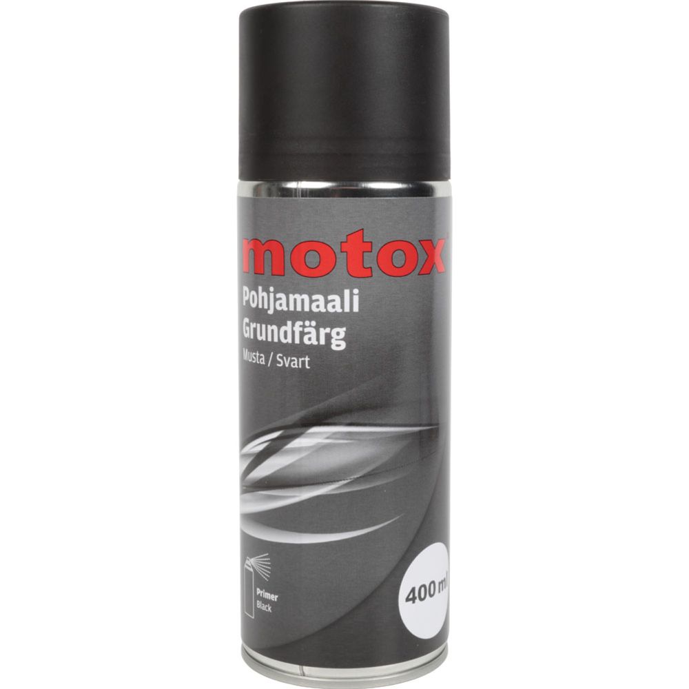 Motox kruntvärv, must, 400 ml