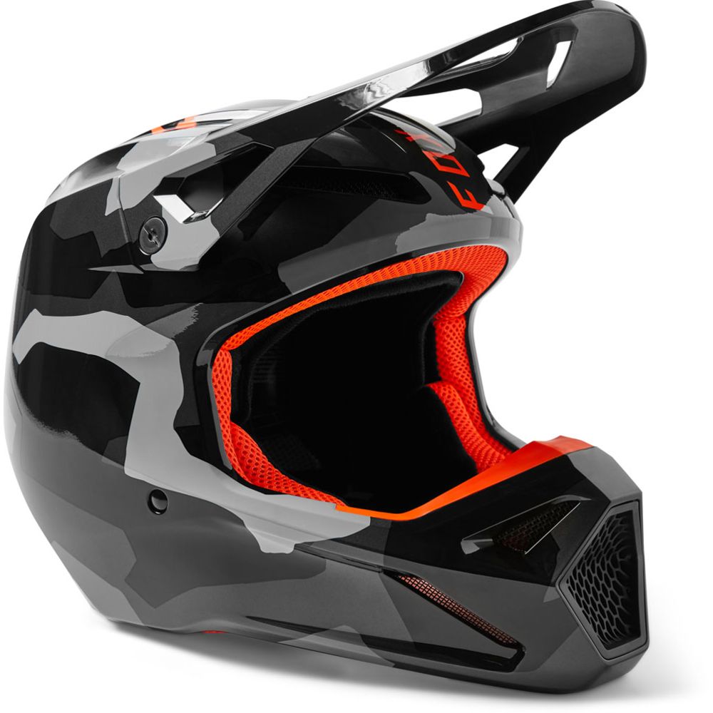Fox V1 Bnkr crosshjälm camo S