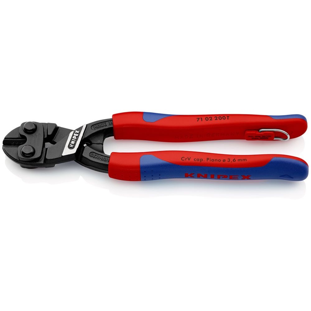 Knipex® 71 02 200 T kraftavbitare fallskyddad 200 mm