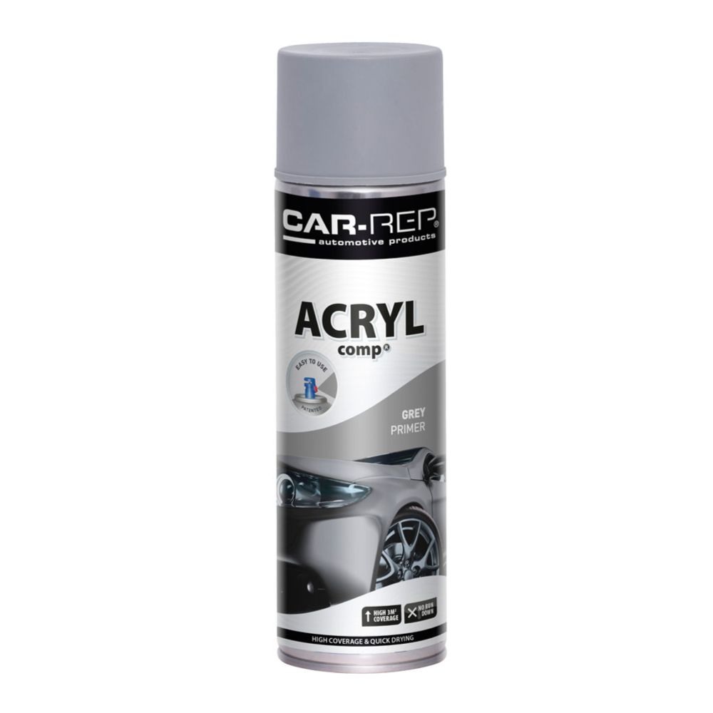 CAR-REP ACRYLcomp Akryylipohjamaali harmaa 500 ml