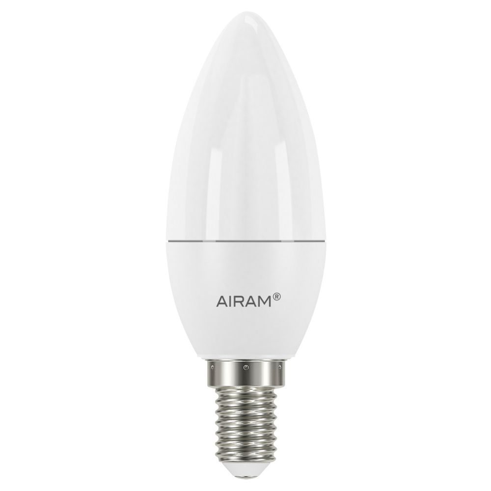 Airam LED-lühterlamp, E14, 4,9 W, 2700 K, 500 lm