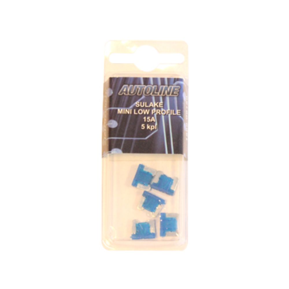 MINI-LowProfile kaitsmekomplekt 15 A 5 tk
