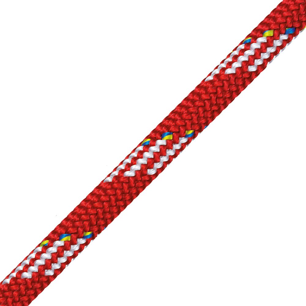 Liros Dynamic Color purjehdusköysi 8 mm punainen-valkoinen 1 m