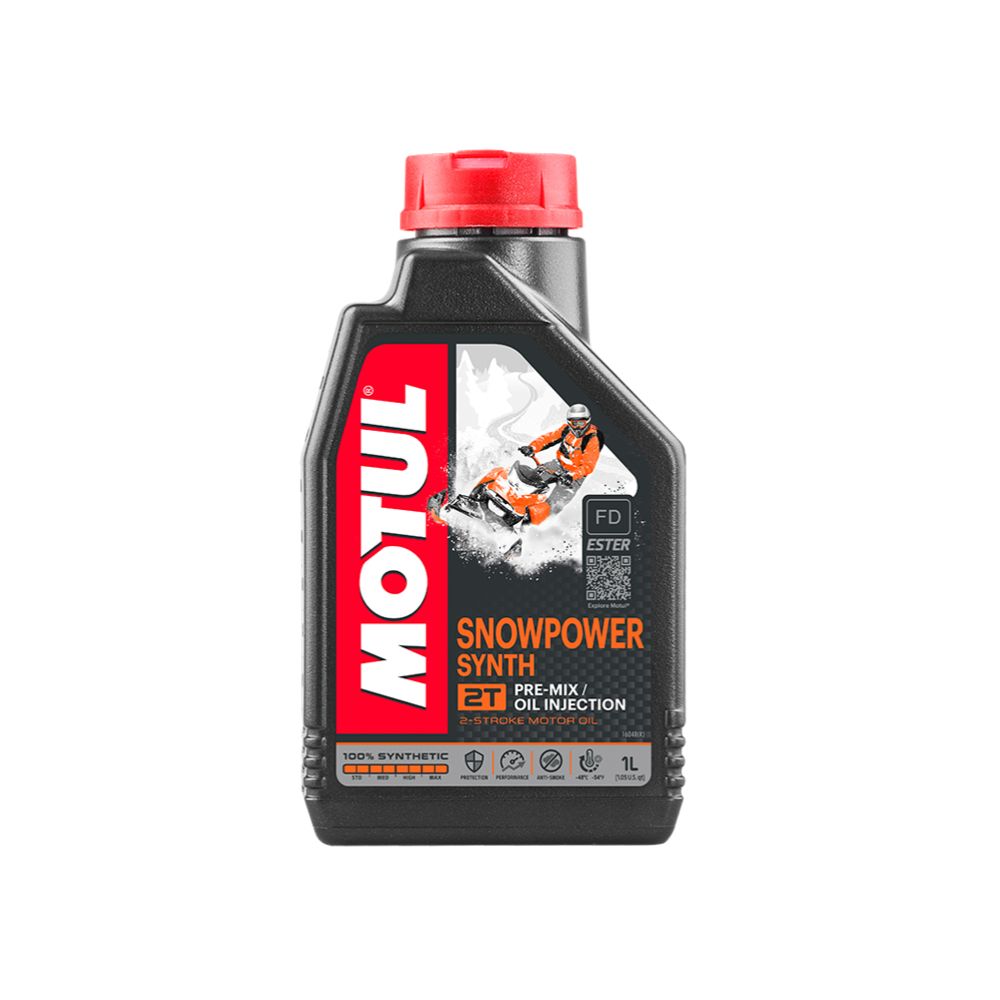Motul SnowPower Synth 2T skoterolja 1 L