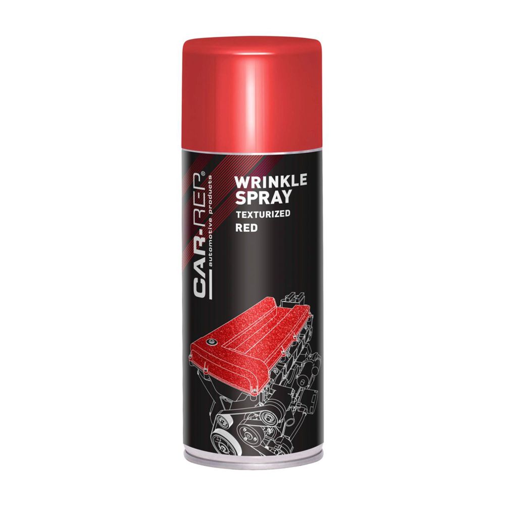 Car-Rep strukturlack röd 400 ml