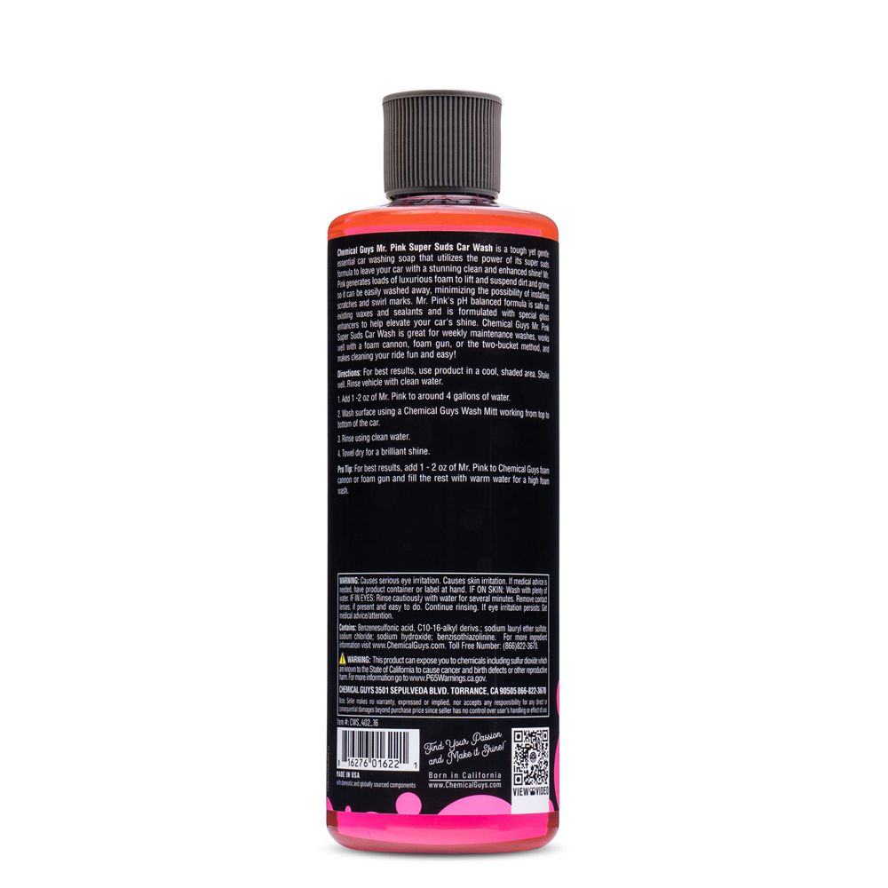 Chemical Guys Mr. Pink bilschampo 473 ml