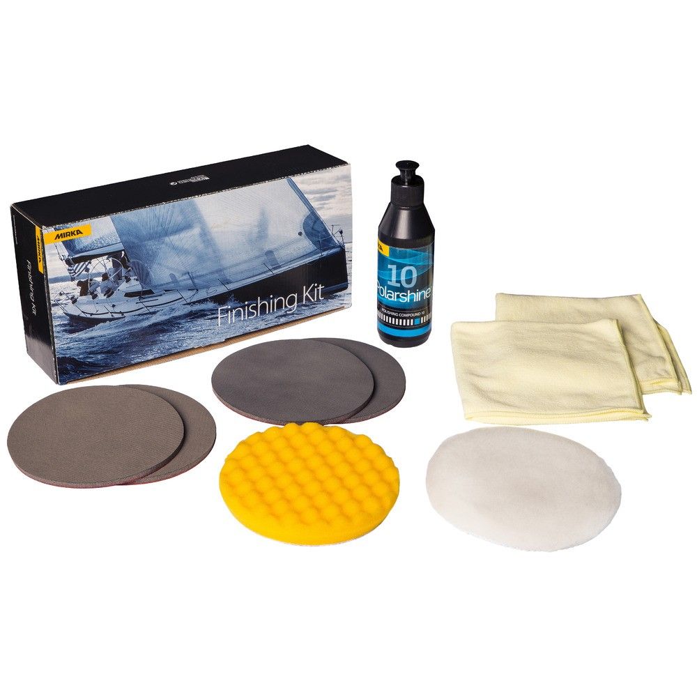 Mirka Finishing Kit paadipoleerimise komplekt