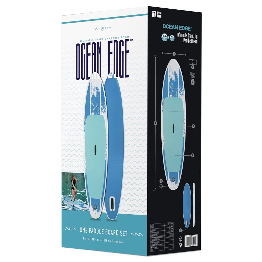 Bestway Ocean Edge SUP-lauta 295 cm, kantavuus 100 kg