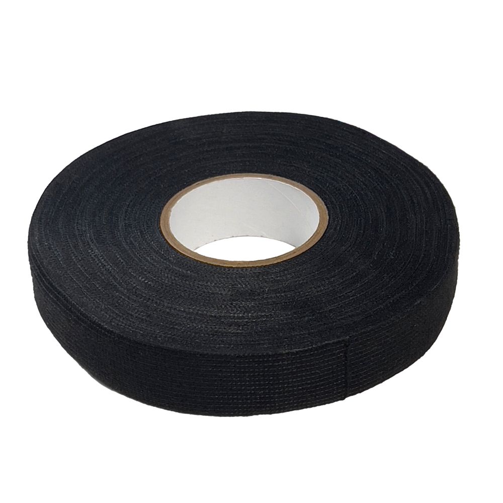 FOUR Connect fliisteip, must, 19 mm x 25 m