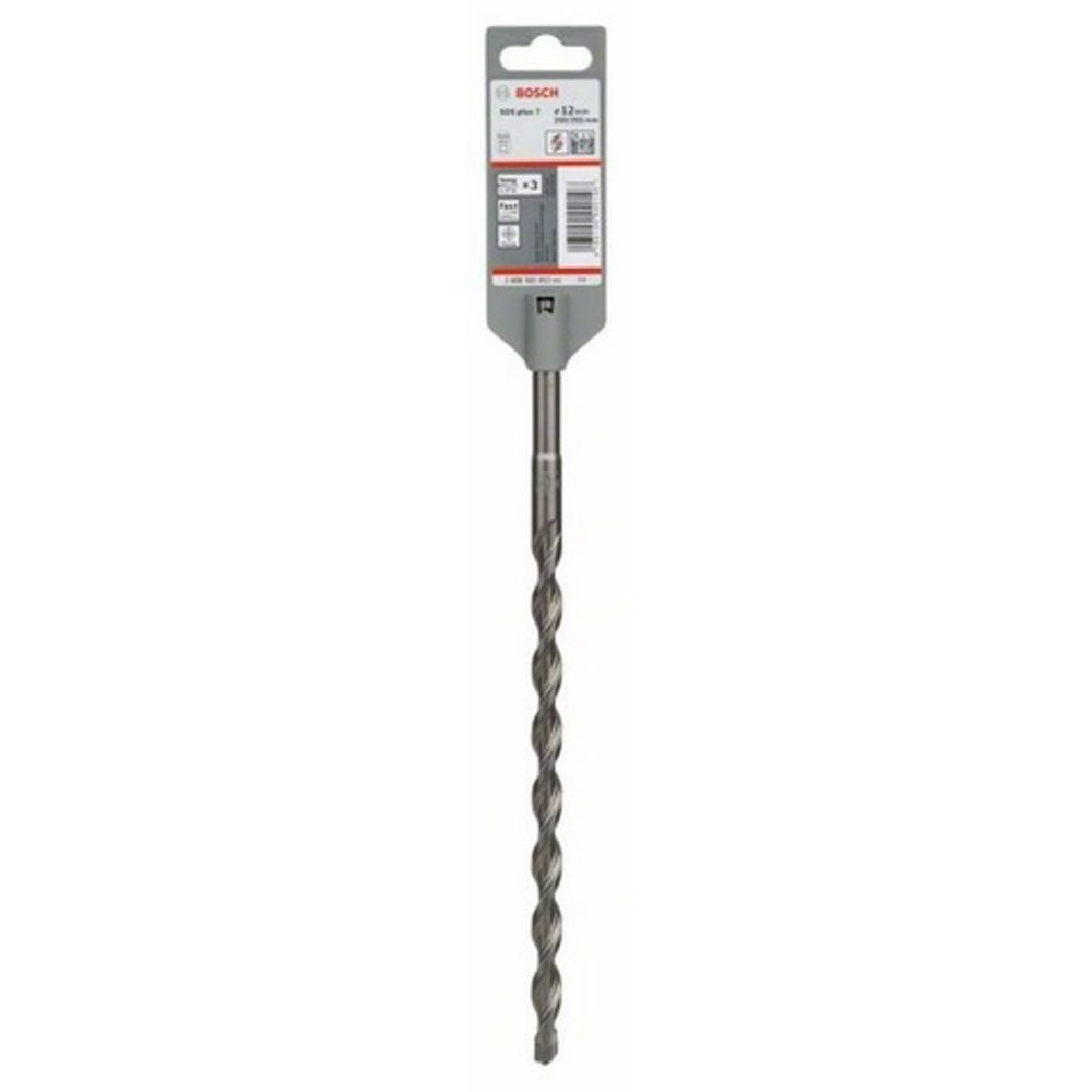Bosch SDS-plus-7 poravasaranterä 5-leikkuu 265 mm/ 12 mm