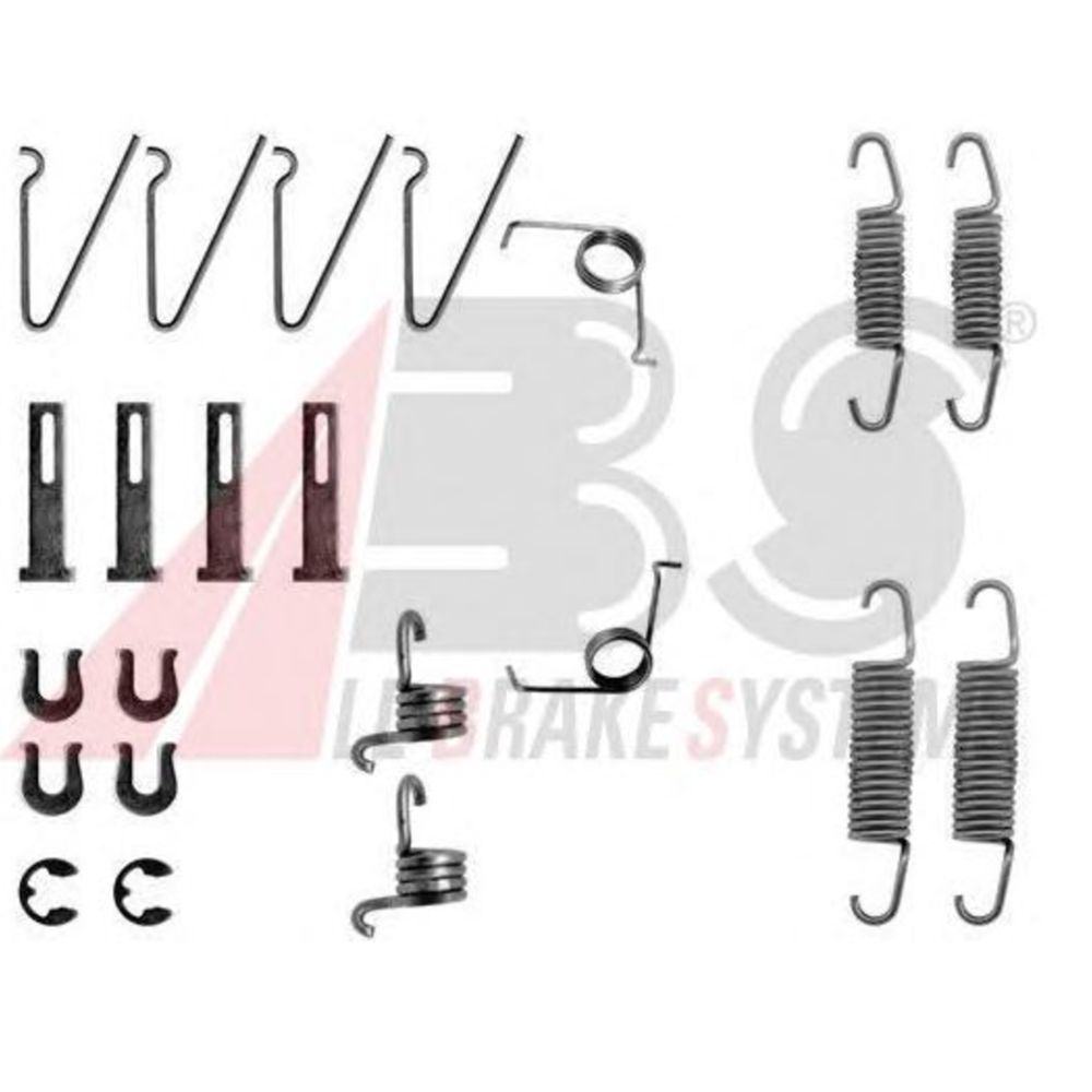 Jarrukenkien asennussarja 23-0703