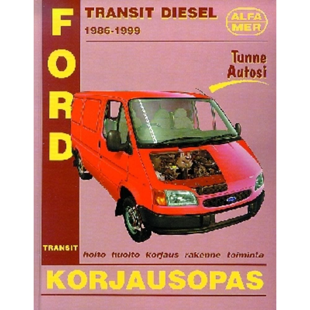 Korjausopas Ford Transit diesel 86->99